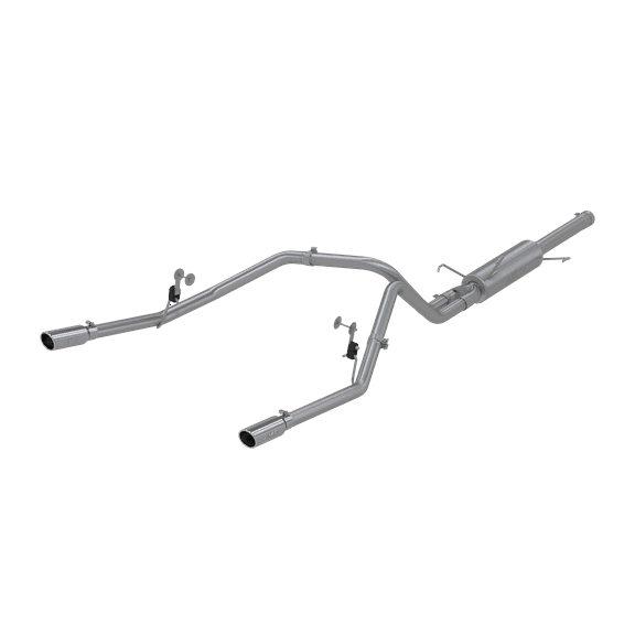 MBRP 2003 Dodge Ram Hemi 1500 5.7L SC/CC-SB Cat Back Dual Split Rear