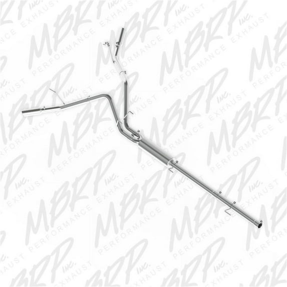 MBRP 2009 Dodge Ram 1500 5.7L Cat Back Dual Split Side