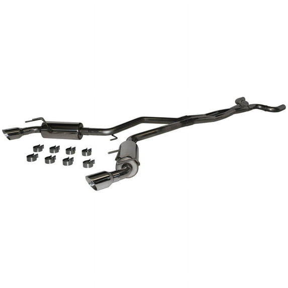 MBRP 2010 Chev Camaro V6 3.6L Dual Cat Back Round Tips (11 Conv. MUST purchase mbrpAD1710)