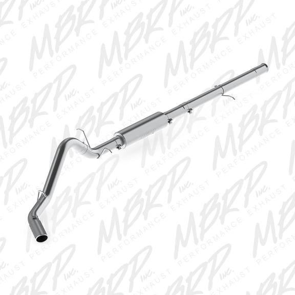 MBRP 2014 Chevy/GMC 1500 Silverado/Sierra 6.2L V8 SS T409 3.5in C/B Single Side Exit Exh