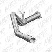 MBRP 2015 Ford F250/350/450 6.7L 4in Single Side Exit T409 Exhaust Includes 5in Tip