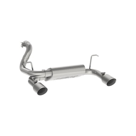 MBRP 2018+ Jeep Wrangler (JL) 3.6L V6 Dual Rear Exit Axle Back AL Exhaust System