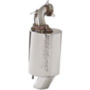 MBRP 427T209; Mbrp Silencer Trail Stainless Fits Polaris Rmk 600/800 Snowmobile