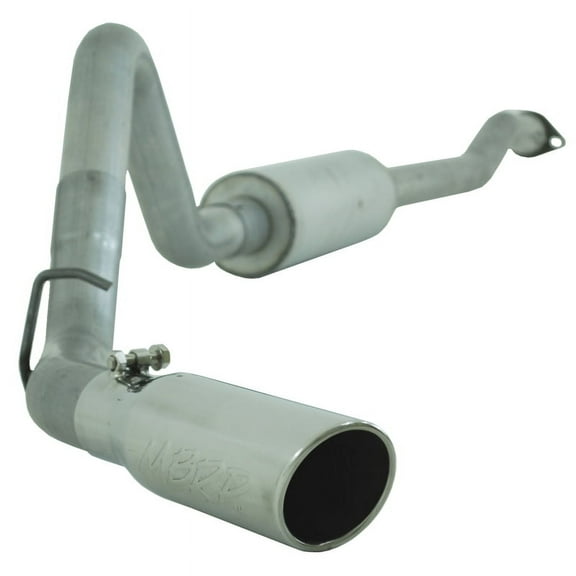 MBRP 98-11 Ford Ranger 3.0/4.0L Cat Back Single Side Aluminized Exhaust Fits select: 1999 FORD RANGER SUPER CAB, 1998-2007 MAZDA B3000