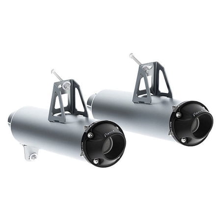 MBRP AT-9207PT - Performance Slip-On Dual Stack Mufflers