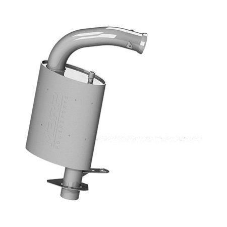 MBRP Exhaust 132Q106 Snowmobile Quiet Trail Muffler