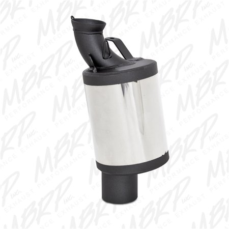 MBRP Exhaust 2115309 Snowmobile Trail Muffler