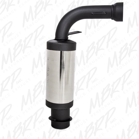 MBRP Exhaust 3020212 Snowmobile Race Muffler
