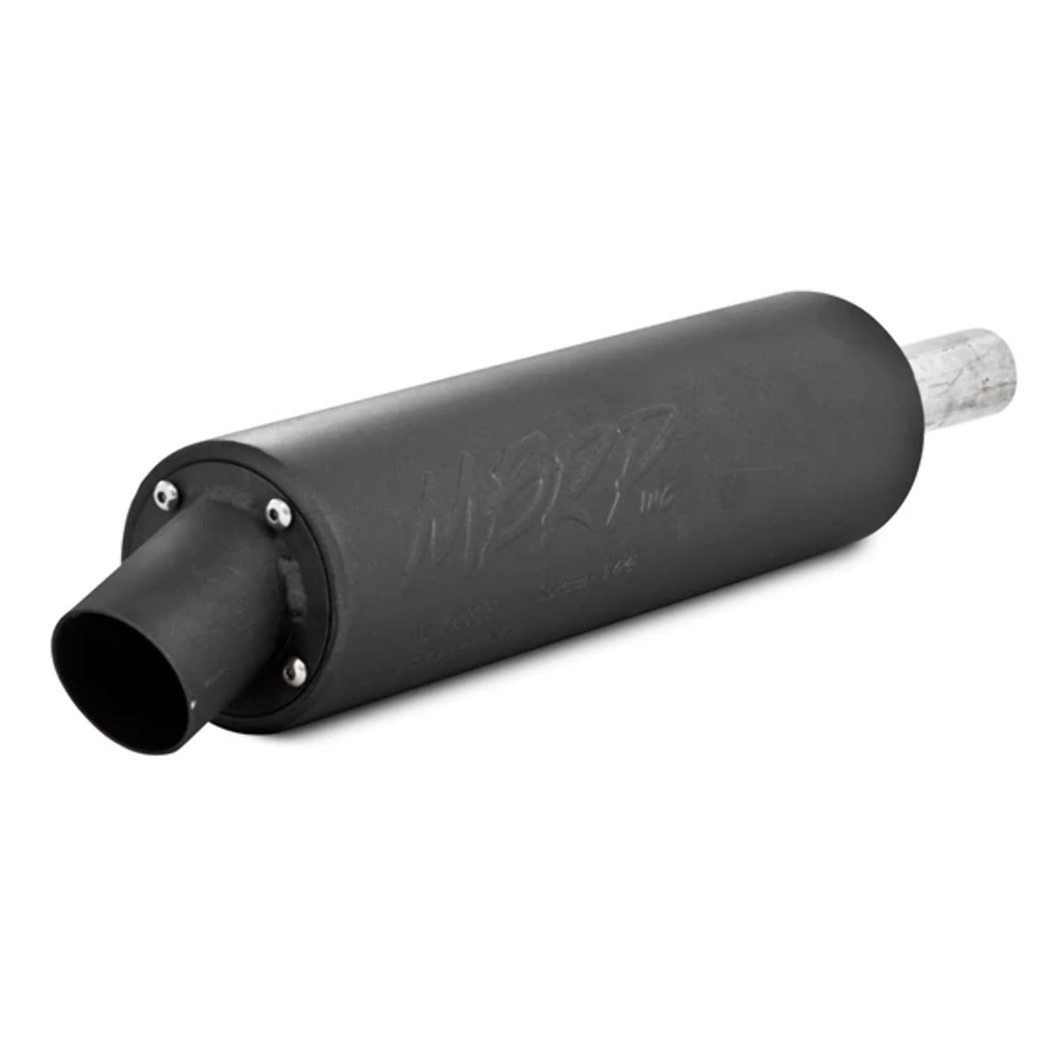 Direct Replacement Slip-On W/Utility Muffler For 83-85 Yamaha YTM200 Tri-Moto MBRP main image 0