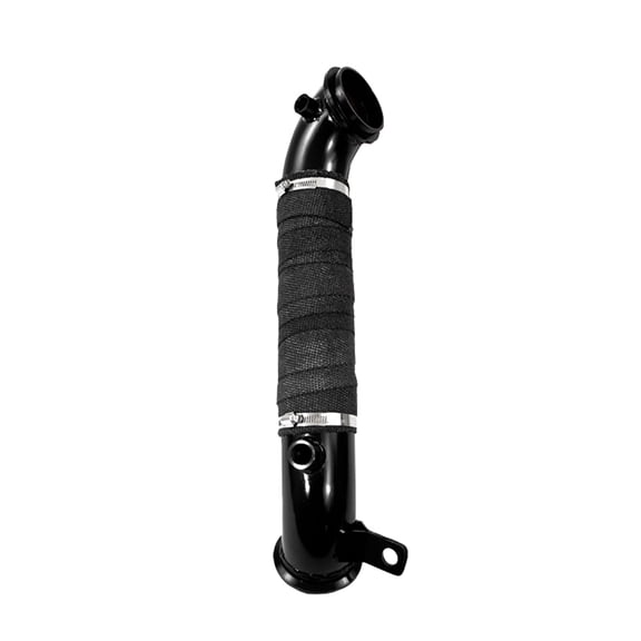 MBRP Exhaust GM8427 Armor BLK Turbocharger Down Pipe Fits select: 2011-2015 CHEVROLET SILVERADO, 2011-2015 GMC SIERRA