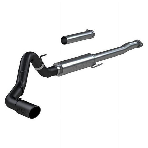 MBRP Exhaust S5209BLK Armor BLK Cat Back Exhaust System Fits 21-23 F-150 Fits select: 2021 FORD F150 SUPER CAB, 2022 FORD F150 SUPERCREW