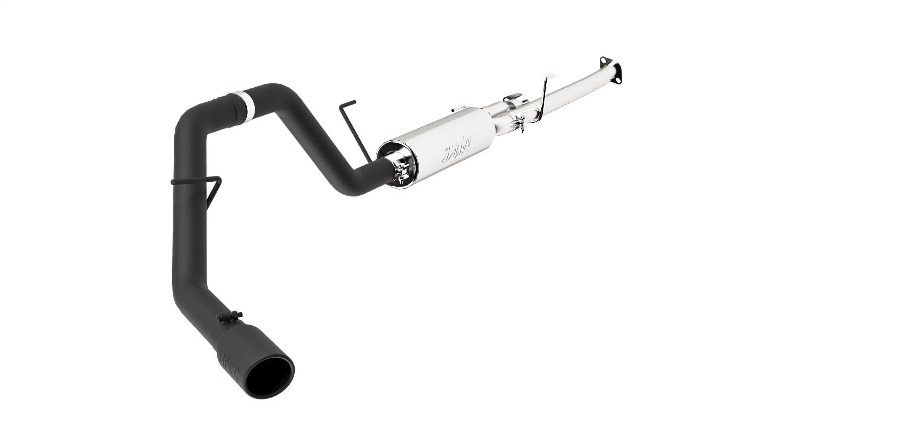 MBRP Exhaust S5314BLK Black Series Cat Back Exhaust System Fits select ...