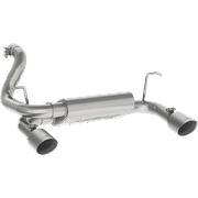 MBRP Exhaust S5529409 Armor Plus Axle Back Exhaust System Fits Wrangler JL Fits select 2019 JEEP WRANGLER UNLIMITED, 2018 JEEP WRANGLER UNLIMITED SAHARA