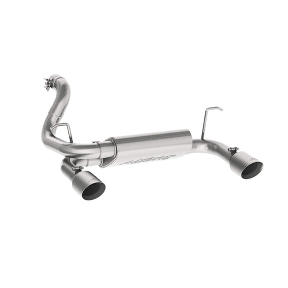 MBRP Exhaust S5529409 Armor Plus Axle Back Exhaust System Fits Wrangler (JL) Fits select: 2019 JEEP WRANGLER UNLIMITED, 2018 JEEP WRANGLER UNLIMITED SAHARA