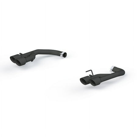 MBRP Exhaust S7211BLK Armor BLK Axle Back Exhaust System Fits 18-23 Mustang Fits select: 2018-2023 FORD MUSTANG GT