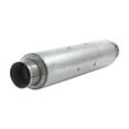 thumbnail image 1 of MBRP M1004A Quiet Tone Muffler with 4 Inch Inlet and Outlet, Silver, 1 of 4