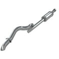thumbnail image 1 of 18-20 Jeep Wrangler JL 2.5in Single Rear Exit Cat Back Exhaust - Aluminum MBRP S5533AL, 1 of 2