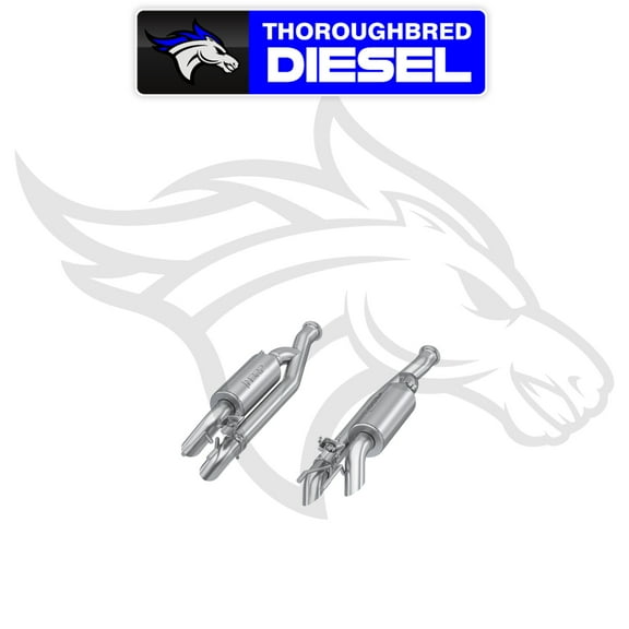 MBRP S5601304 Pre-Axle Cat-Back Exhaust System for 19-24 Mercedes-Benz G63 4.0TT