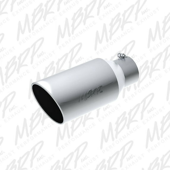MBRP Universal Tip 8in OD Rolled End 5in Inlet 18in Length T304