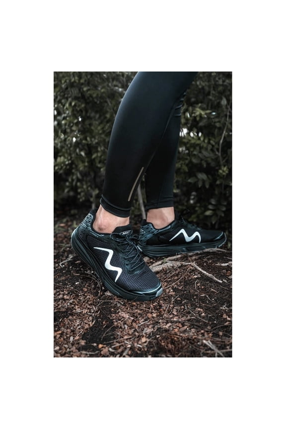 MBT Colorado X Womens Black Shoes 702640-257Y Rocker Sole Cushioning