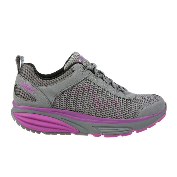 MBT Shoes Women's Colorado 17 Athletic Shoe: 8 Medium (B) Grey/Purple Lace