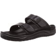 thumbnail image 1 of MBT Women's Nakuru Recovery Sandals, Black, 39 M EU, 1 of 4
