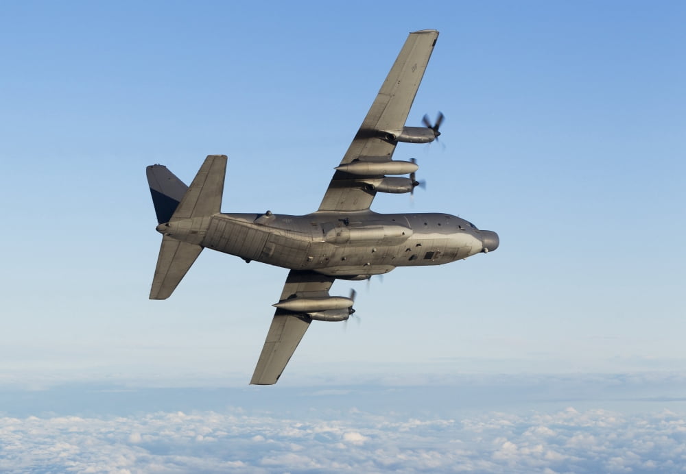 MC-130H Combat Talon Canvas Art - Gert KromhoutStocktrek Images (34 x 24)