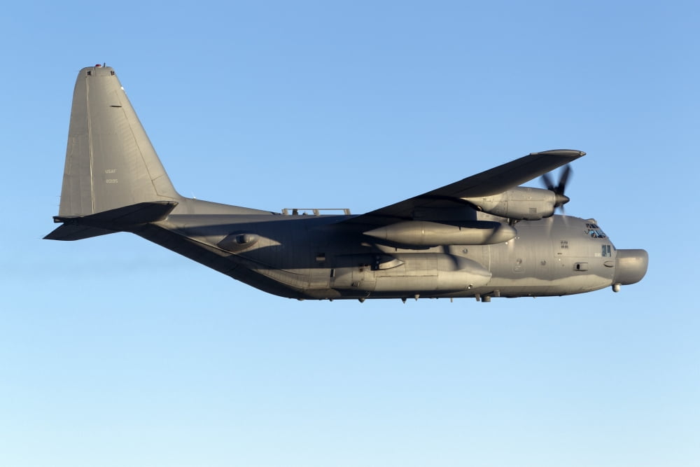 MC-130H Combat Talon II Canvas Art - Gert KromhoutStocktrek Images (35 x 23)