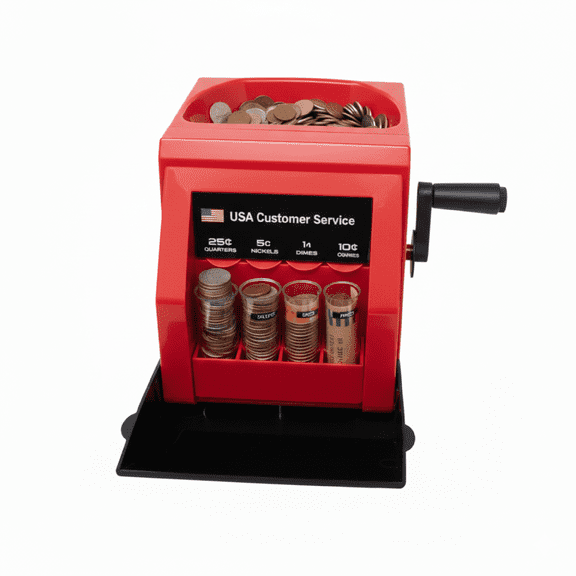 MC-18X Precision Manual Coin Sorter and Wrapper