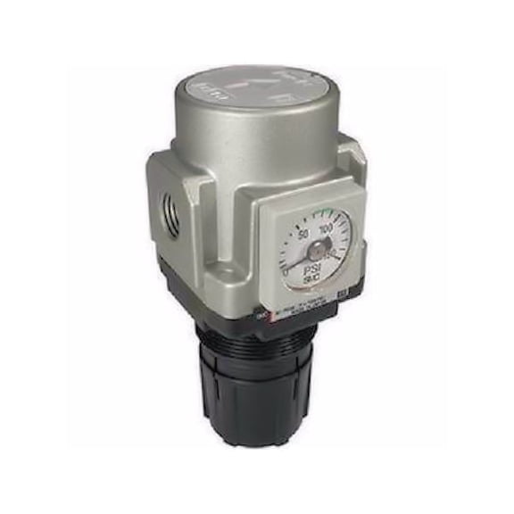 MC 3/4 AIR REGULATOR W/GAUGE AR50-N06E-Z