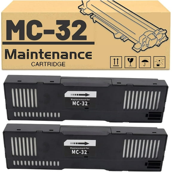 MC-32 MC32 1156C009 Waste Ink Maintenance Cartridge Compatible for Canon ImagePROGRAF TC-20 TC-20M TC-5200 TC-5200M Printers, Waste Ink Collector Unit