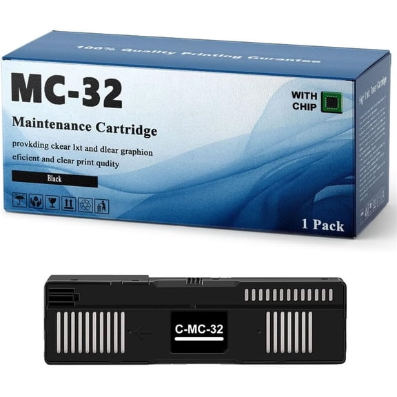 MC-32 Maintenance Cartridge Replacement Compatible for Canon TC-5200 TC-5200M TC-20 TC-20M PFI-8150 Printers(1pack)