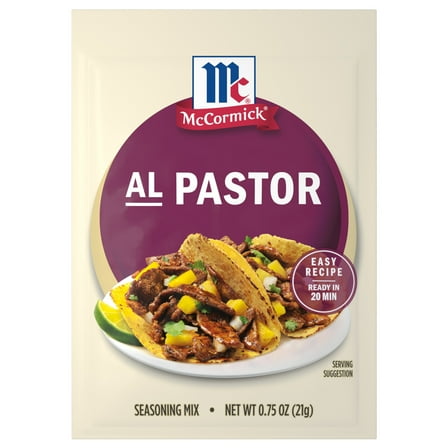 McCormick Al Pastor Seasoning Mix, 0.75 oz Bag