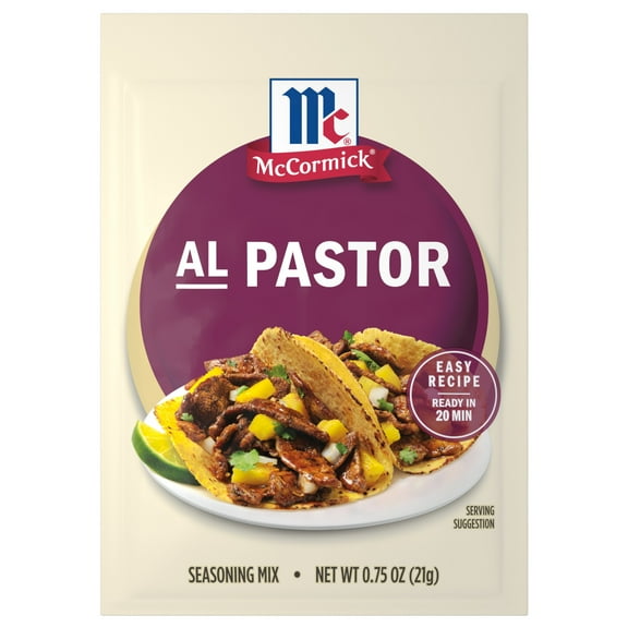 McCormick Al Pastor Seasoning Mix, 0.75 oz Bag