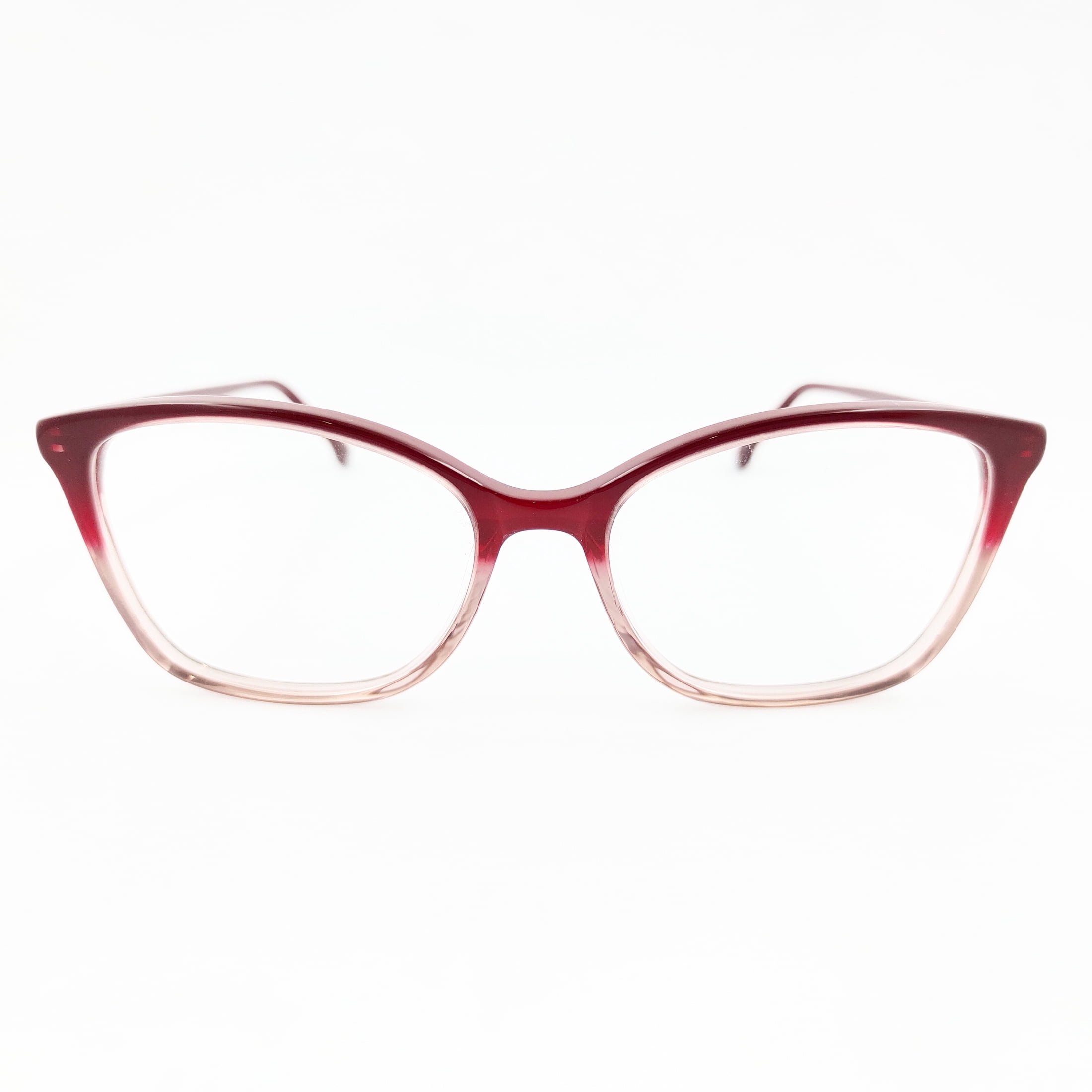 Womens Britt Rx'ble Eyeglasses with Case, Red Gradient HSA/FSA