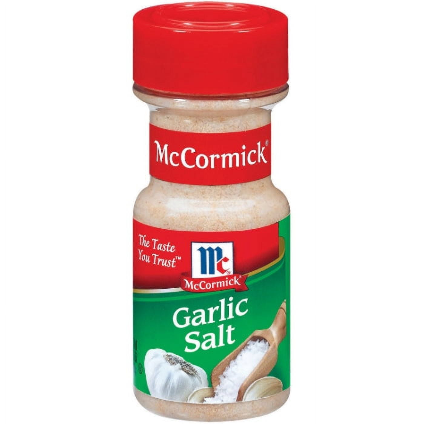 MC CORMICK SEASONING GARLIC SALT 5.25 OZ Pack of 6