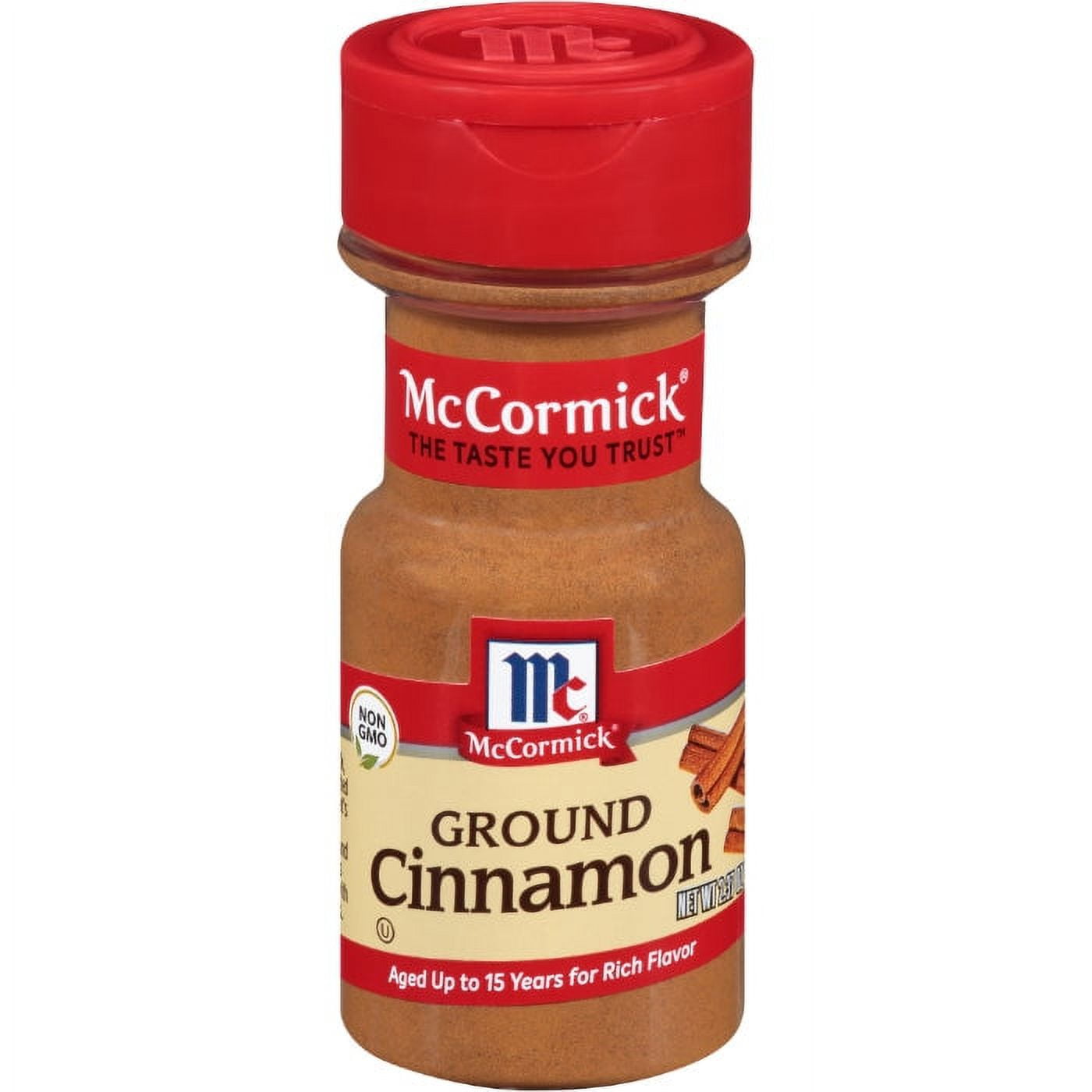 MC CORMICK SPICE CINNAMON GROUND 2.37 OZ - Pack of 6
