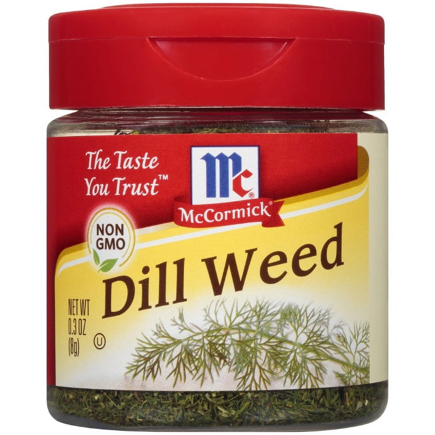 MC CORMICK SPICE DILL WEED 0.3 OZ Pack of 6