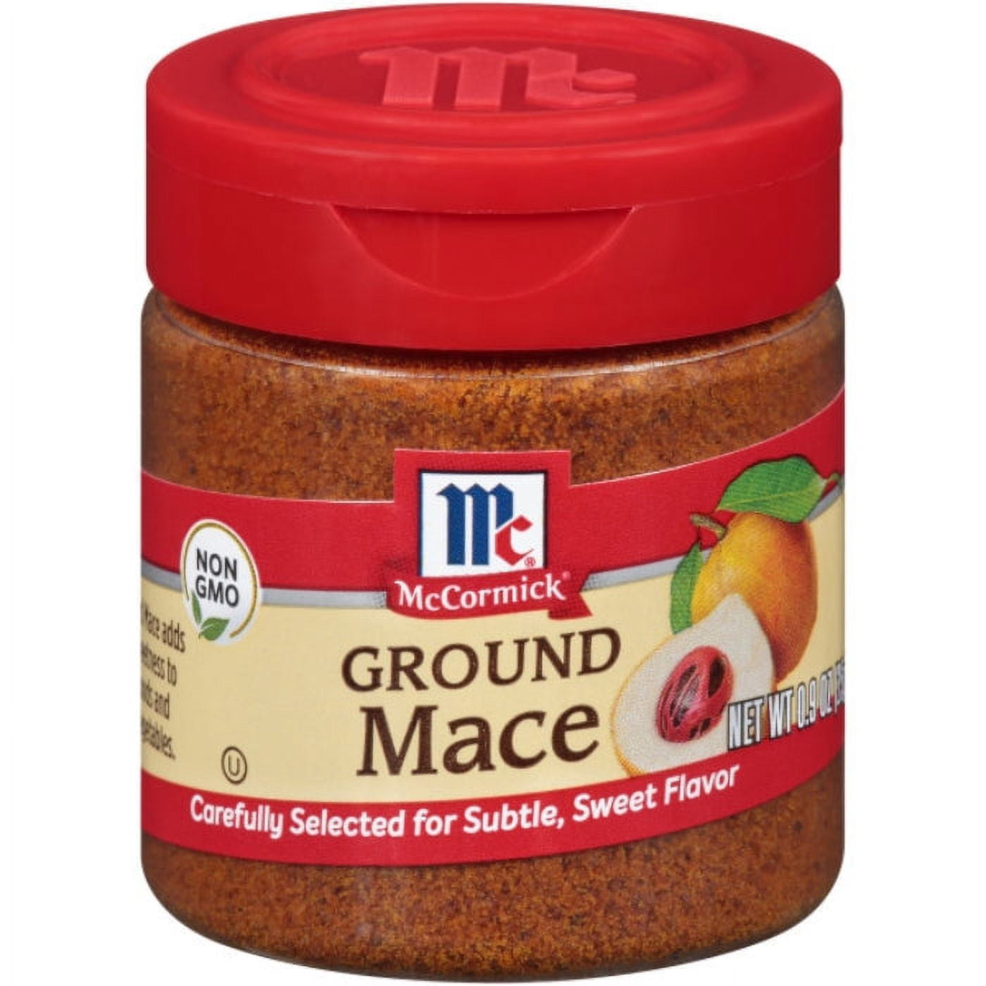 MC CORMICK SPICE MACE GROUND 0.9 OZ Pack of 6