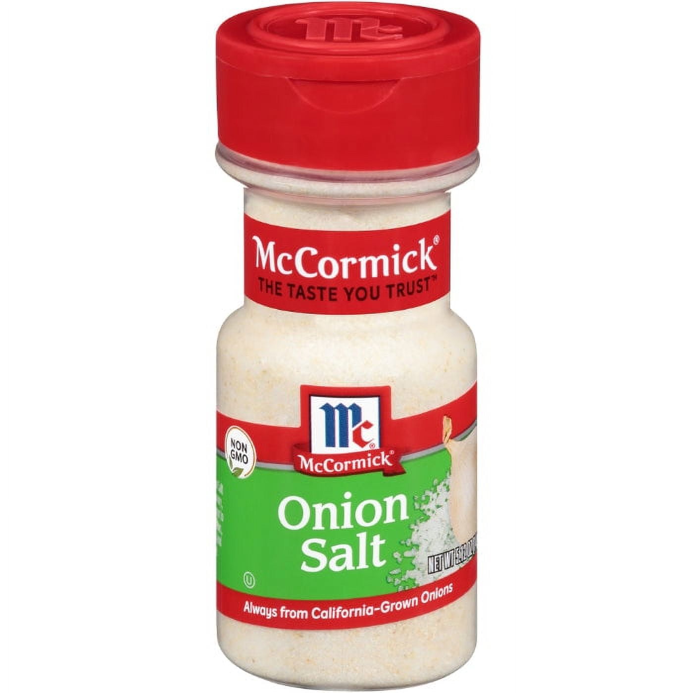 MC CORMICK SPICE SALT ONION 5.12 OZ Pack of 6