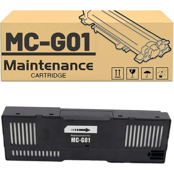 MC-G01 MC G01 4628C001 Waste Ink Maintenance Cartridge Compatible for Canon GX6020 GX6021 G6091 G6092 7020 7021 7080 7090 7091 7092 6060 7060 Printers, Waste Ink Collector Unit