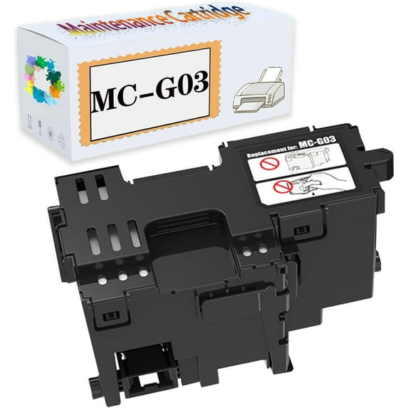 MC-G03 MCG03 Maintenance Cartridge, Waste Ink Tank Compatible for Canon GX4030 GX3040 GX4040 GX3050 GX4050 GX3070 GX4070 GX4080 GX3080 GX4020 GX3020 Printers 1 pcs