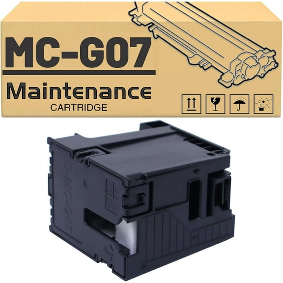 MC-G07 MC G07 Waste Ink Maintenance Cartridge Compatible for Canon G3980 G3990 G3991 G3680 G3690 G4680 G3780 G4780 Printers, Waste Ink Collector Unit