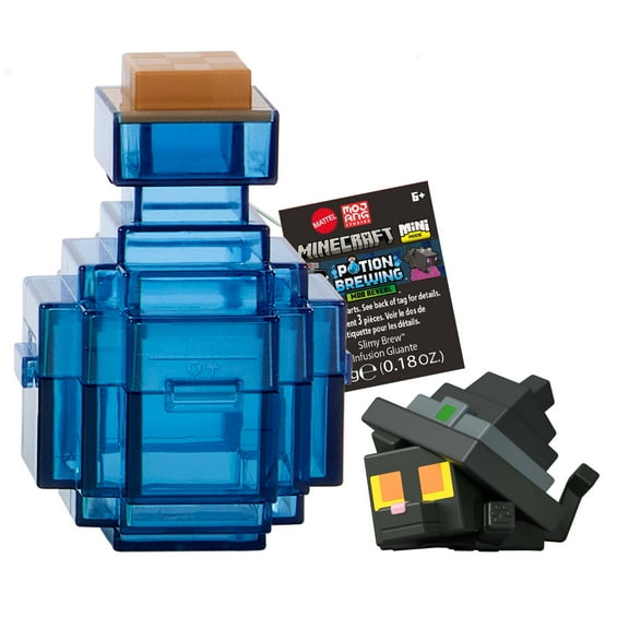 Minecraft Mini Mode Potion Brewing Action Figures with Color Reveal (Characters May Vary)