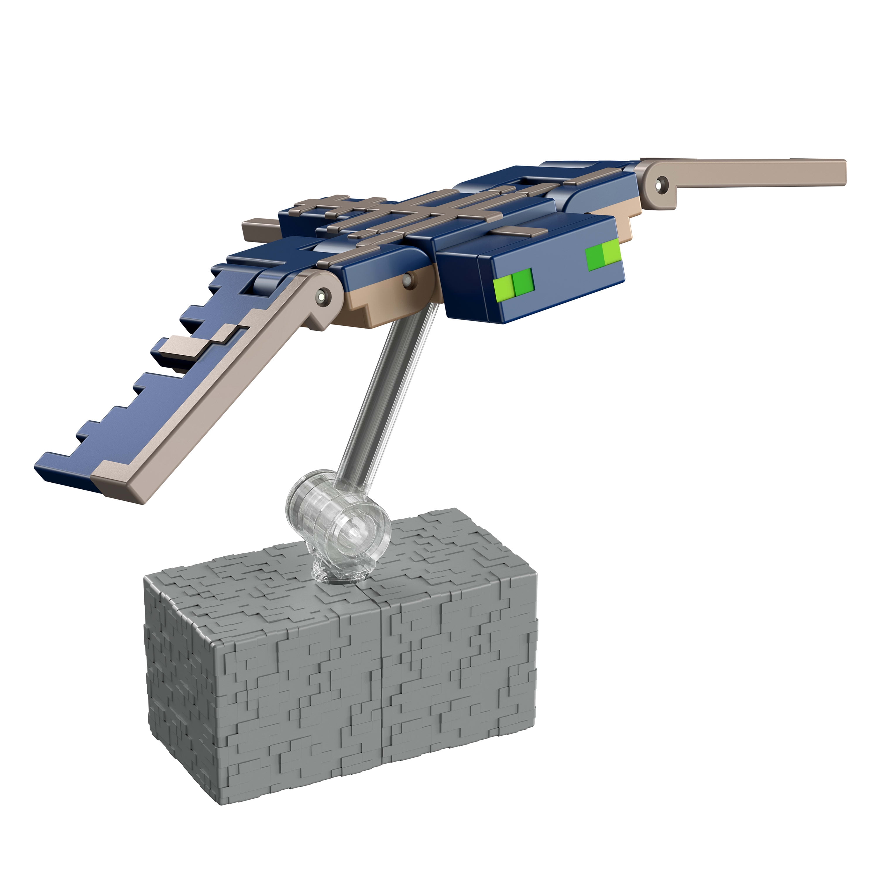 Minecraft, Action Figure, Pixelated 3.25-inch, Accessories Set