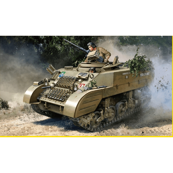 MC16011 1/16 British M5 Stuart Recce Tank Assembly Model Kit