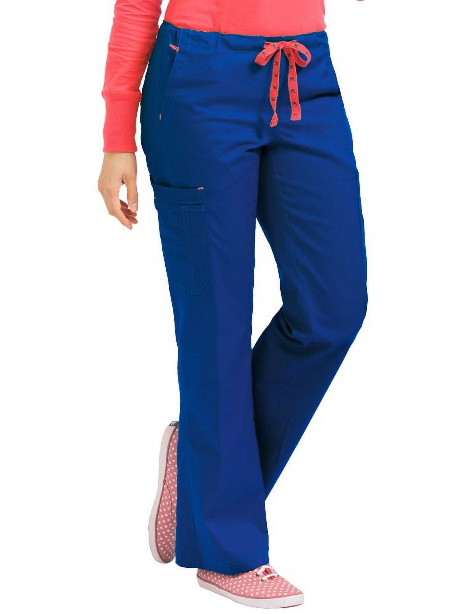 Mc2 By Med Couture Women's Layla Drawstring Cargo Scrub Pant - Walmart.com