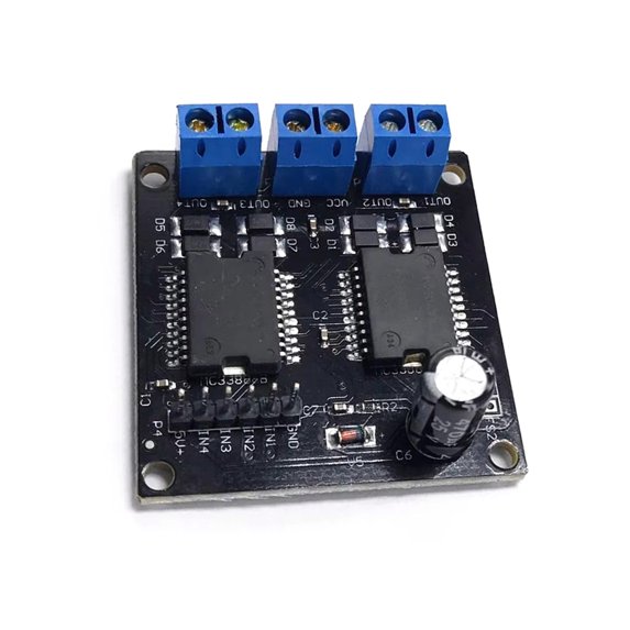 Driver Module 4 MC33886 6.5V-24V 5A S Motor Driver Module Stepper Motor Driver Module 4 ...