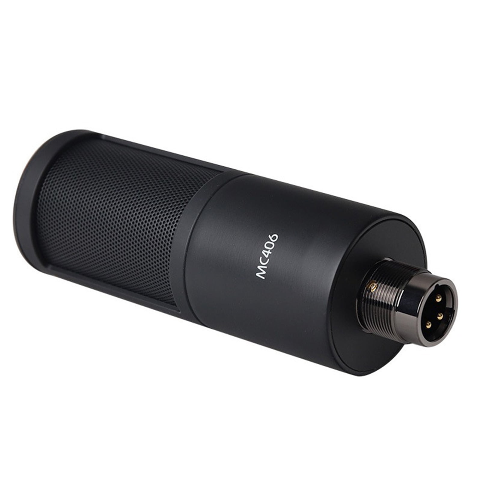 MC406 USB Condenser Microphone For Clear Auditory 360 Degree Rotation For Musicians And Content Creator