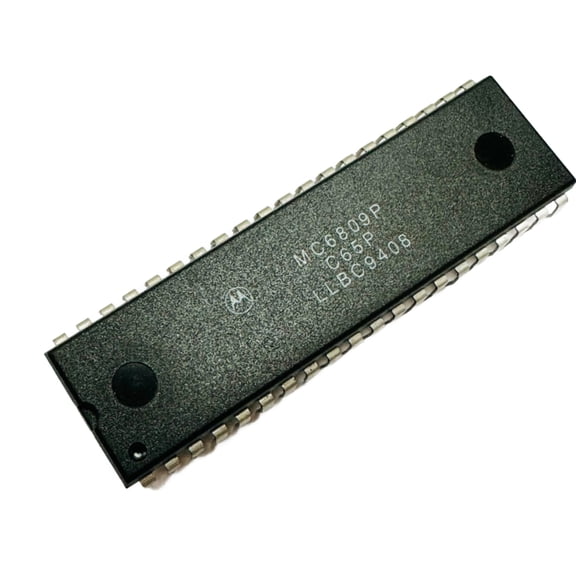 MC6809P Microprocessor, 8 Bit, 40 Pin, Plastic, DIP